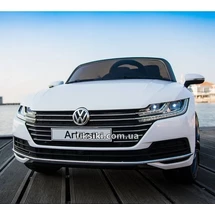 Детский электромобиль M 3993 EBLR-1, Arteon с мягким сиденьем, белый купить