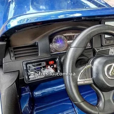 Детский электромобиль M 3906 EBLRS-3, Lexus в автопокраске, красный фото 66