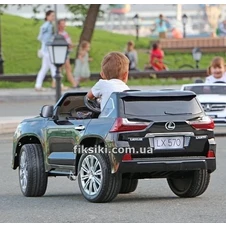 Детский электромобиль M 3906 (MP4) EBLRS-2, Lexus в автопокраске, черный фото 11