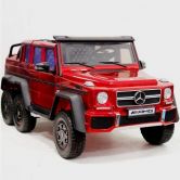 Детский электромобиль M 3971 EBLRS-3, двухместный Mercedes, красный