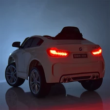 Детский электромобиль JJ 2199 EBLR-2, BMW с кожаным сиденьем, черный фото 88