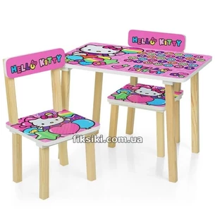 Детский столик 501-49, Хелло Китти, со стульчиками