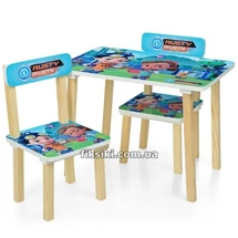 Детский столик 501-50, Расти-механик, со стульчиками