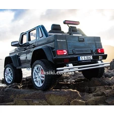 Детский электромобиль M 4000 EBLR-2, двухместный Mercedes, черный фото 44
