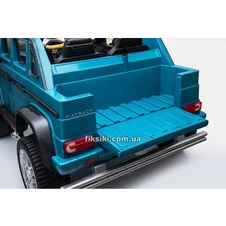 Детский электромобиль M 4000 EBLR-4, двухместный Mercedes, синий фото 13