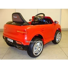 Детский электромобиль M 3180 EBLR-3, BMW с кожаным сиденьем, красный фото 55
