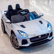 Детский электромобиль M 3994 EBLRS-11, Jaguar в автопокраске, серебристый фото 11