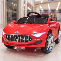 Детский электромобиль T-7637 EVA RED, Maserati, красный купить