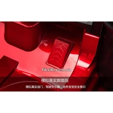 Детский электромобиль T-7637 EVA RED, Maserati, красный фото 66