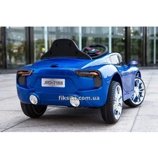 Детский электромобиль T-7637 EVA BLUE, Maserati, синий фото 44
