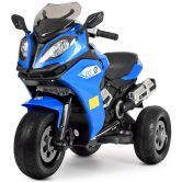 Мотоцикл M 3913 EL-4 на аккумуляторе, EVA колеса, синий