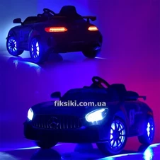 Детский электромобиль M 4050 EBLR-2, кожаное сиденье, черный фото 44