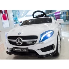 Детский электромобиль M 3995 EBLR-1 Mercedes, EVA колеса, белый фото 11
