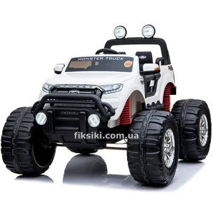 Детский электромобиль M 4013 EBLR-1, Monster Truck, кожаное сиденье