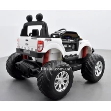 Детский электромобиль M 4013 EBLR-1, Monster Truck, кожаное сиденье фото 11