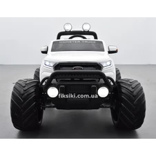 Детский электромобиль M 4013 EBLR-1, Monster Truck, кожаное сиденье фото 33