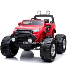 Детский электромобиль M 4013 EBLR-3, Monster Truck, кожаное сиденье