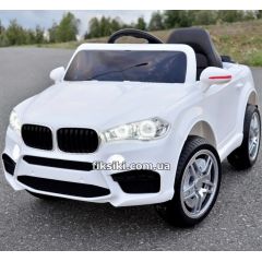 Купить Детский электромобиль FL 1538 EVA WHITE, мягкие колеса, BMW