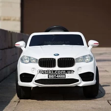 Детский электромобиль FL 1538 EVA WHITE, мягкие колеса, BMW фото 66