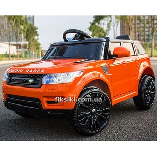 Детский электромобиль FL 1638 ORANGE, EVA колеса, Land Rover