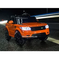 Детский электромобиль FL 1638 ORANGE, EVA колеса, Land Rover фото 55
