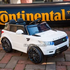 Детский электромобиль FL 1638 WHITE, EVA колеса, Land Rover фото 33