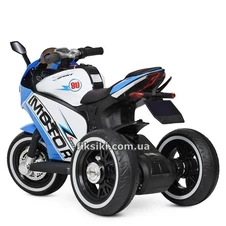 Детский мотоцикл M 4053 L-4 Ducati, мягкое сиденье, синий фото 44