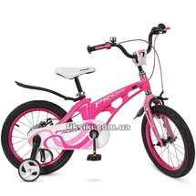 Детский велосипед PROF1 14д. LMG14203 Infinity, малиново-розовый