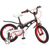 Детский велосипед PROF1 16д. LMG16201, Infinity, черно-красный