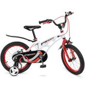 Детский велосипед PROF1 16д. LMG16202, Infinity, бело-красный