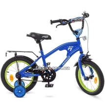 Детский велосипед PROF1 14д. Y14182 TRAVELER, синий