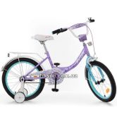 Детский велосипед PROF1 16д. Y1615, Princess, сиренево-мятный