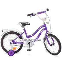 Детский велосипед PROF1 16д. Y1693, Star, сиренево-серый