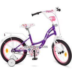 Купить Детский велосипед PROF1 18д. Y1822-1, Bloom, фиолетовый