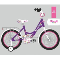 Купить Детский велосипед PROF1 20д. Y2022-1, Bloom, фиолетовый