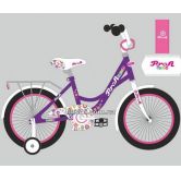 Детский велосипед PROF1 20д. Y2022-1, Bloom, фиолетовый
