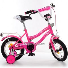 Купить Детский велосипед PROF1 12д. Y1292, Star, малиновый