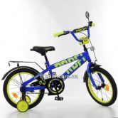 Детский велосипед PROF1 16д. T16175, Flash, синий