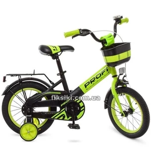 Купить Детский велосипед PROF1 16д. W16115-6 Original, зелено-черный