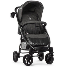 Прогулочная коляска M 3409L FAVORIT Graphite, серая