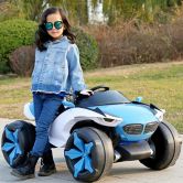Детский электромобиль M 4064 EBLR-4, BMW, кожаное сиденье