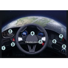 Детский электромобиль M 4064 EBLR-7, BMW, кожаное сиденье фото 66