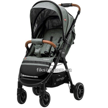 Коляска прогулочная CRL-12001/1 Stone Green, Carrello Eclipse, лен