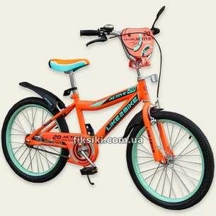 Детский велосипед 20 д. 192030 Like2bike Active, оранжевый