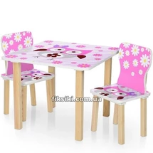 Детский столик 506-63 Сова, со стульчиками