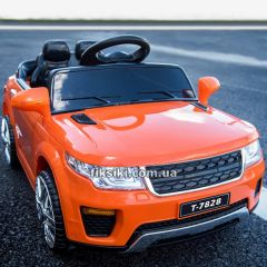 Купить Детский электромобиль M 5396 EBLR-7 Land Rover, мягкое сиденье, оранжевый