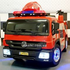 Детский электромобиль M 4051 EBLR-3, Пожарная машина, мягкое сиденье