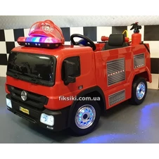 Детский электромобиль M 4051 EBLR-3, Пожарная машина, мягкое сиденье фото 44