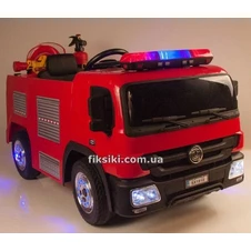 Детский электромобиль M 4051 EBLR-3, Пожарная машина, мягкое сиденье фото 55