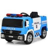 Детский электромобиль M 4076 EBLR-4, Полицейская машина, мягкое сиденье